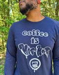 coffee is hip hop - long sleeve tee by b