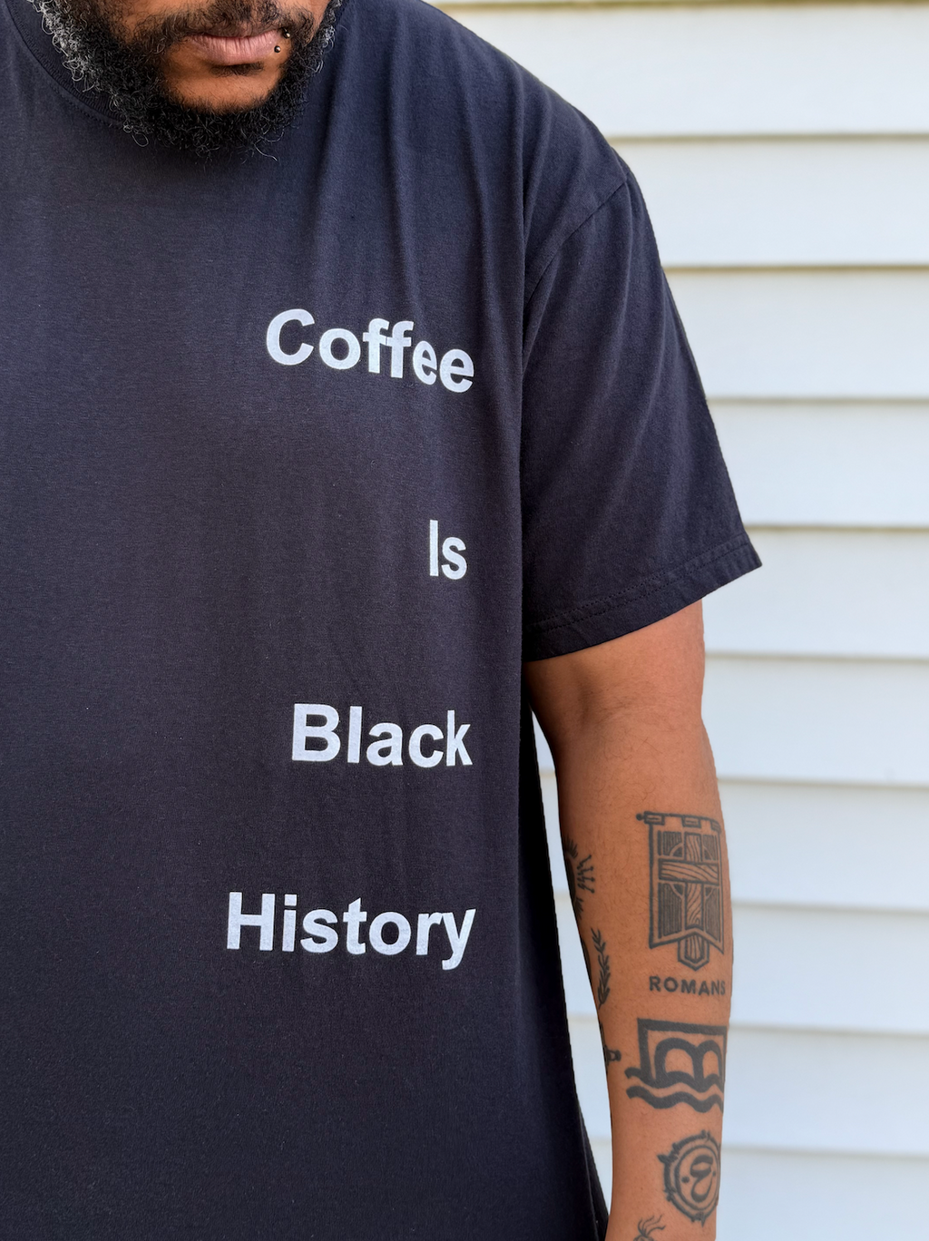 coffee is black history - tee by b