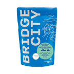 Bridge City Coffee Vibe '26 medium-light seasonal coffee blend, featuring specialty coffee from Ethiopia and Peru with bright floral tasting notes.